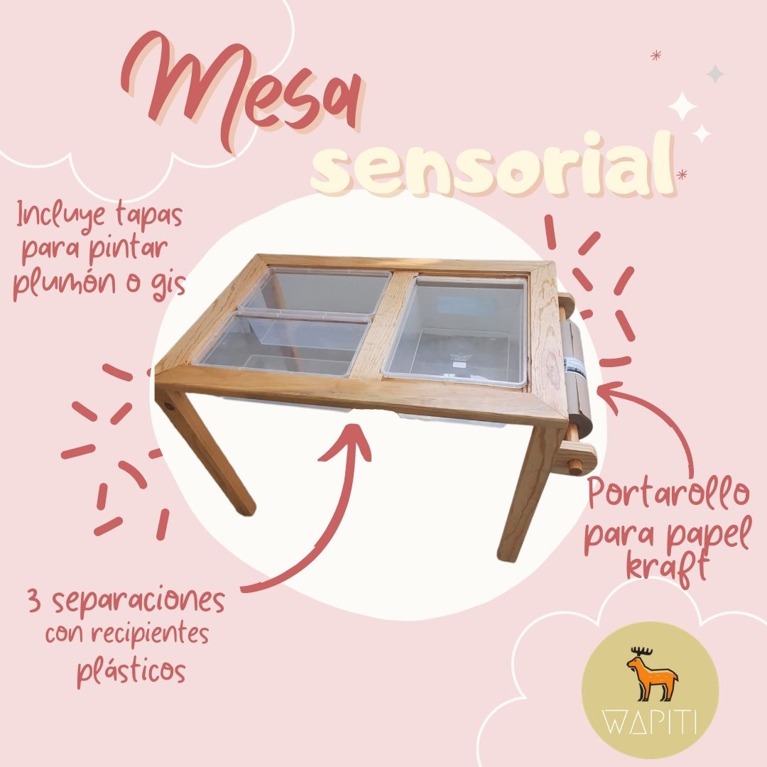 Mesa Sensorial Montessori